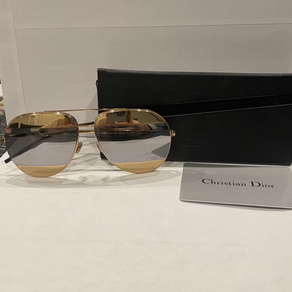 Christian Dior aviator sunglasses
